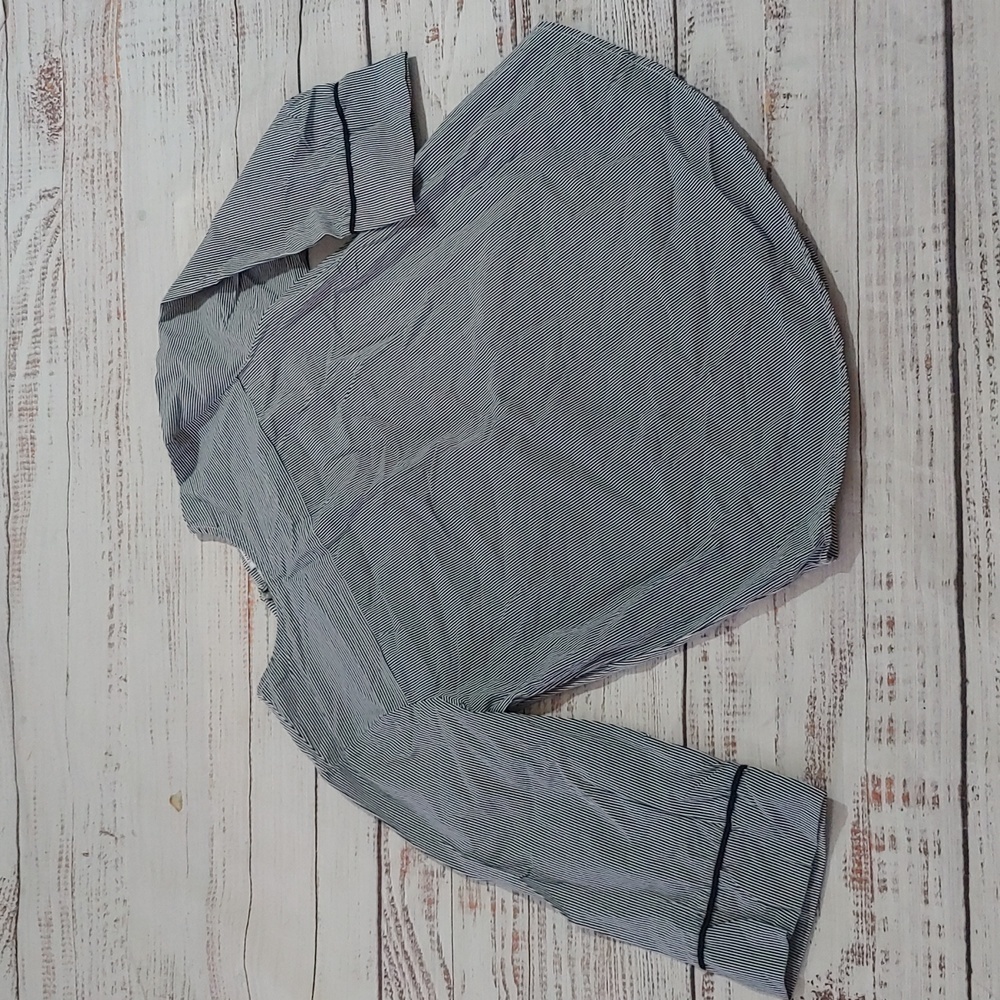 ZARA "SHOP‎ AROUND" STRIPED TOP
